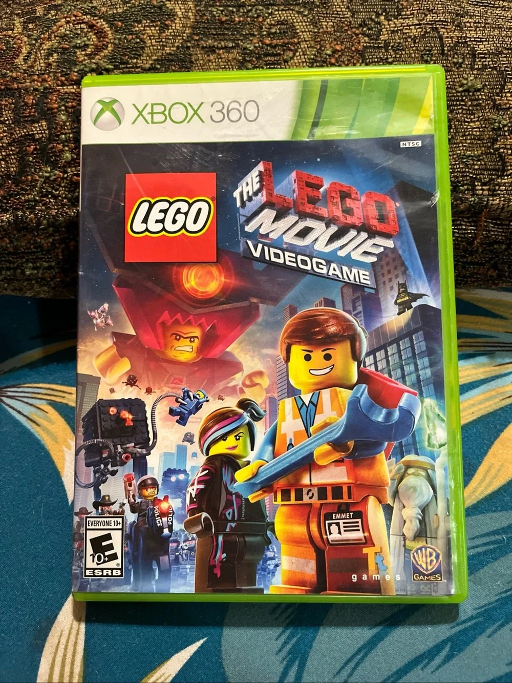 Microsoft Xbox 360 LEGO The LEGO Movie Videogame - Green Case